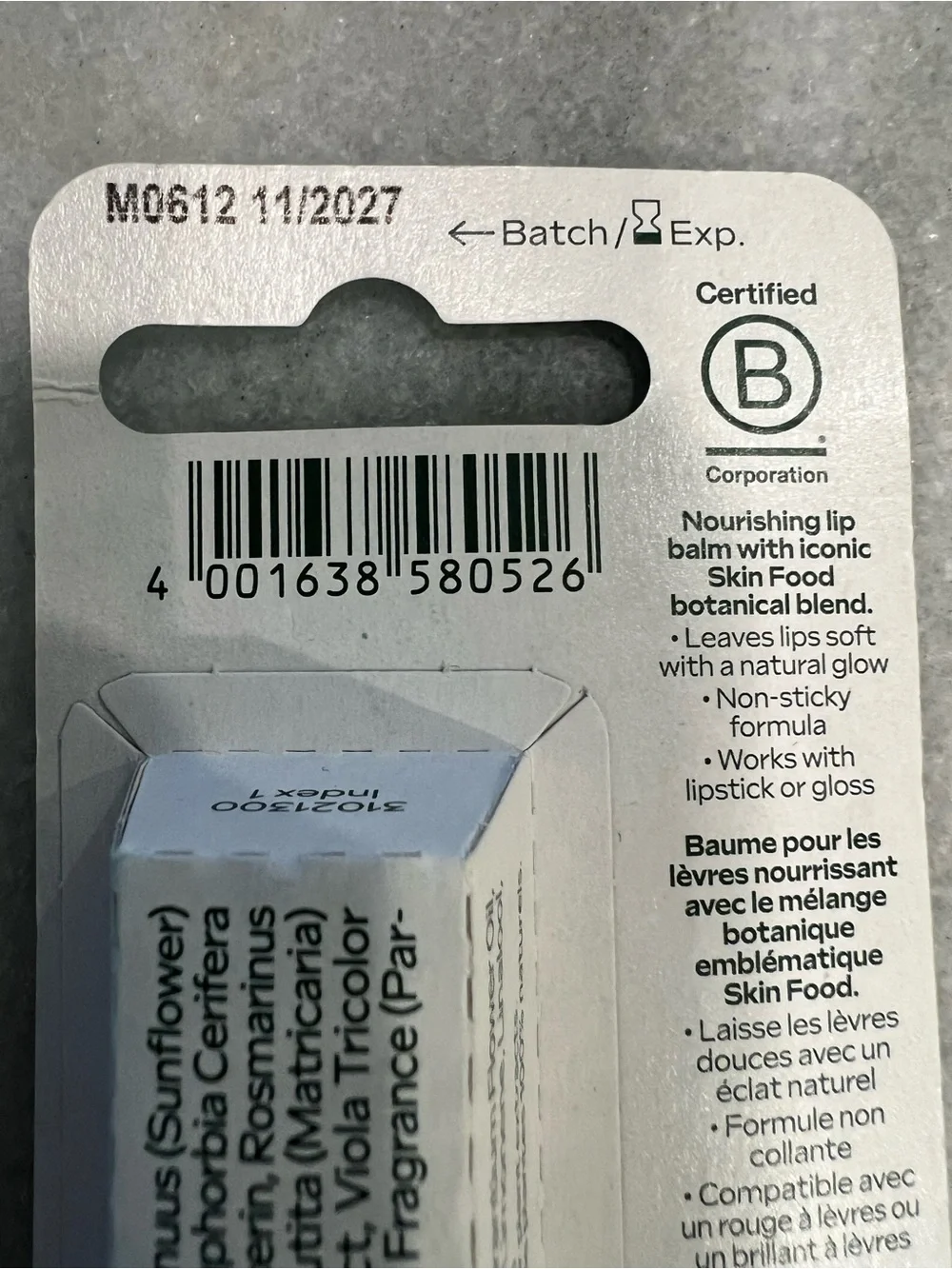 4 for $25 Weleda Skin Food Lip Balm